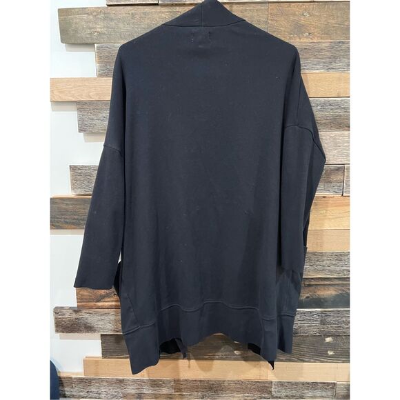 Pact Airplane open front duster cardigan organic cotton sz M/L - Picture 2 of 9